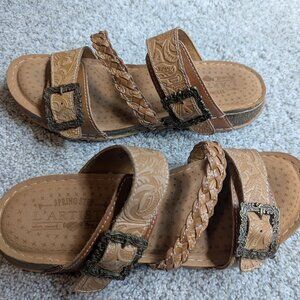 L'Artiste Spring Step Women's ASTRA platform Slide Sandals Women's size 41